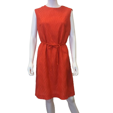 Vintage 60s Red Mini Shift Dress size L Ultratwist Vintage